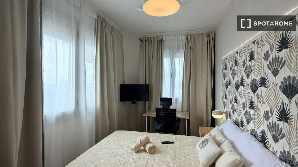 Habitación de Piso para compartir en Las Palmas de Gran Canaria con Aire acondicionado, Terraza y Amueblado