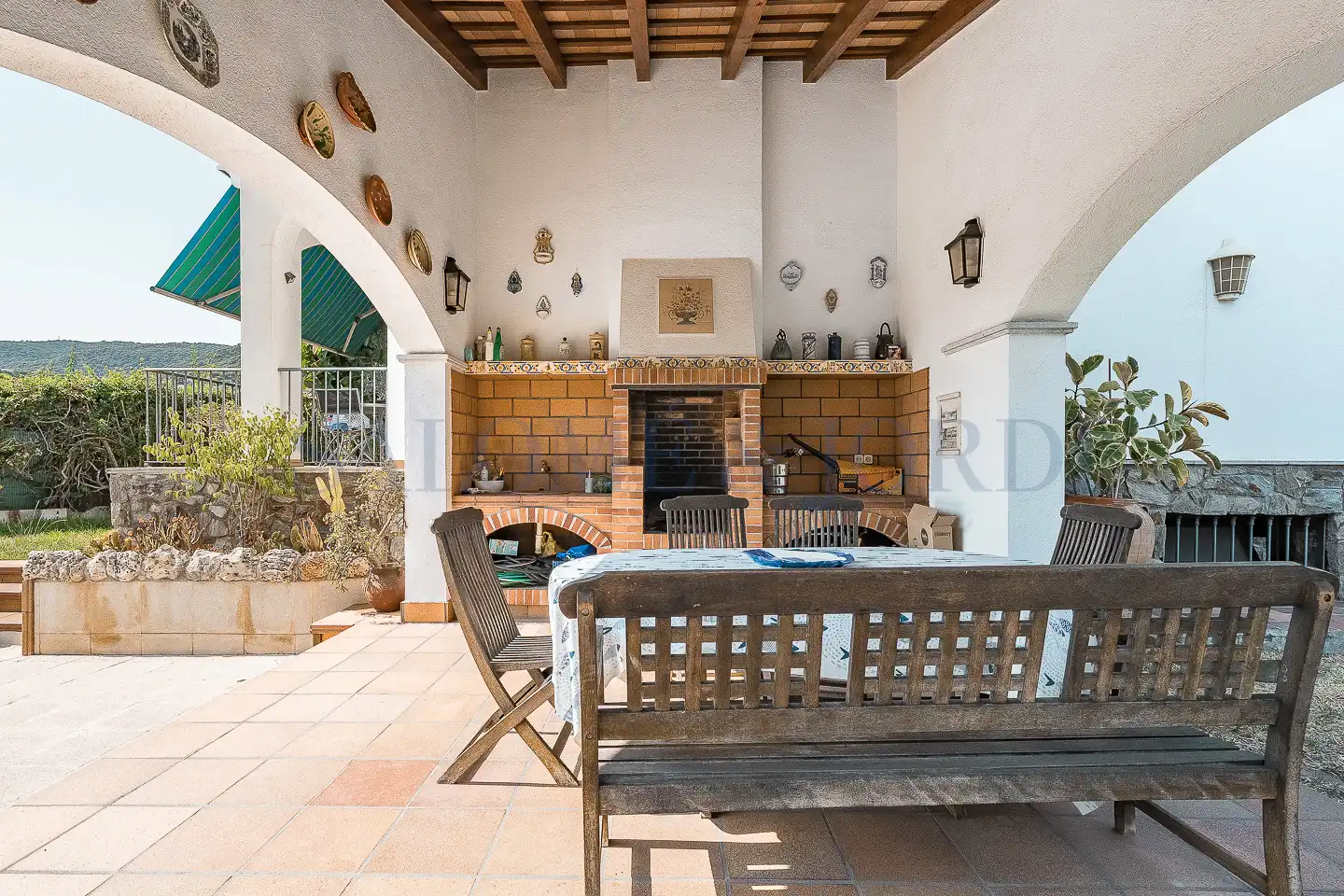 Terraza de Casa o chalet en venta en Vilassar de Dalt con Calefacción, Jardín privado y Piscina