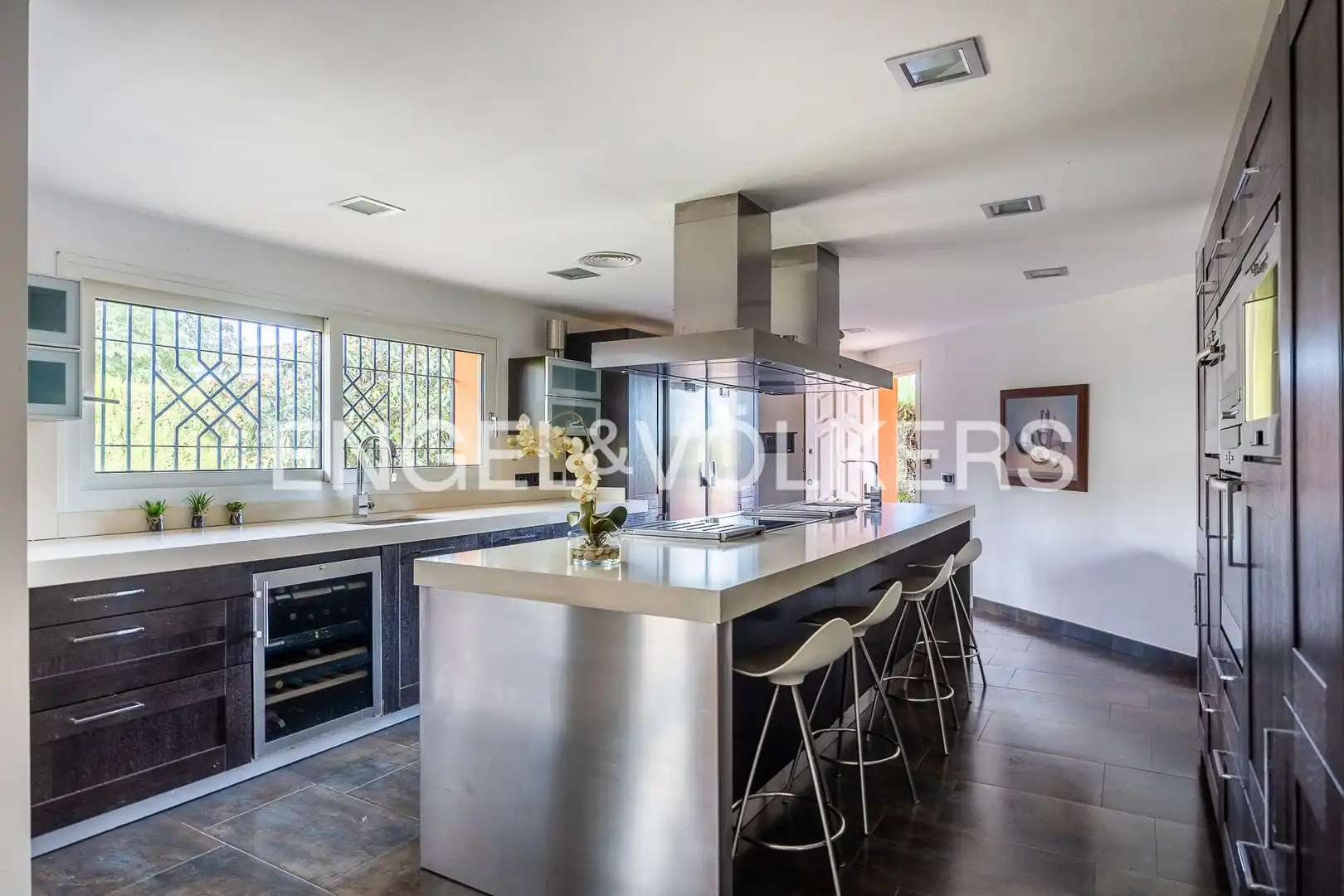 Cocina de Casa o chalet en venta en Mairena del Aljarafe con Aire acondicionado, Calefacción y Jardín privado