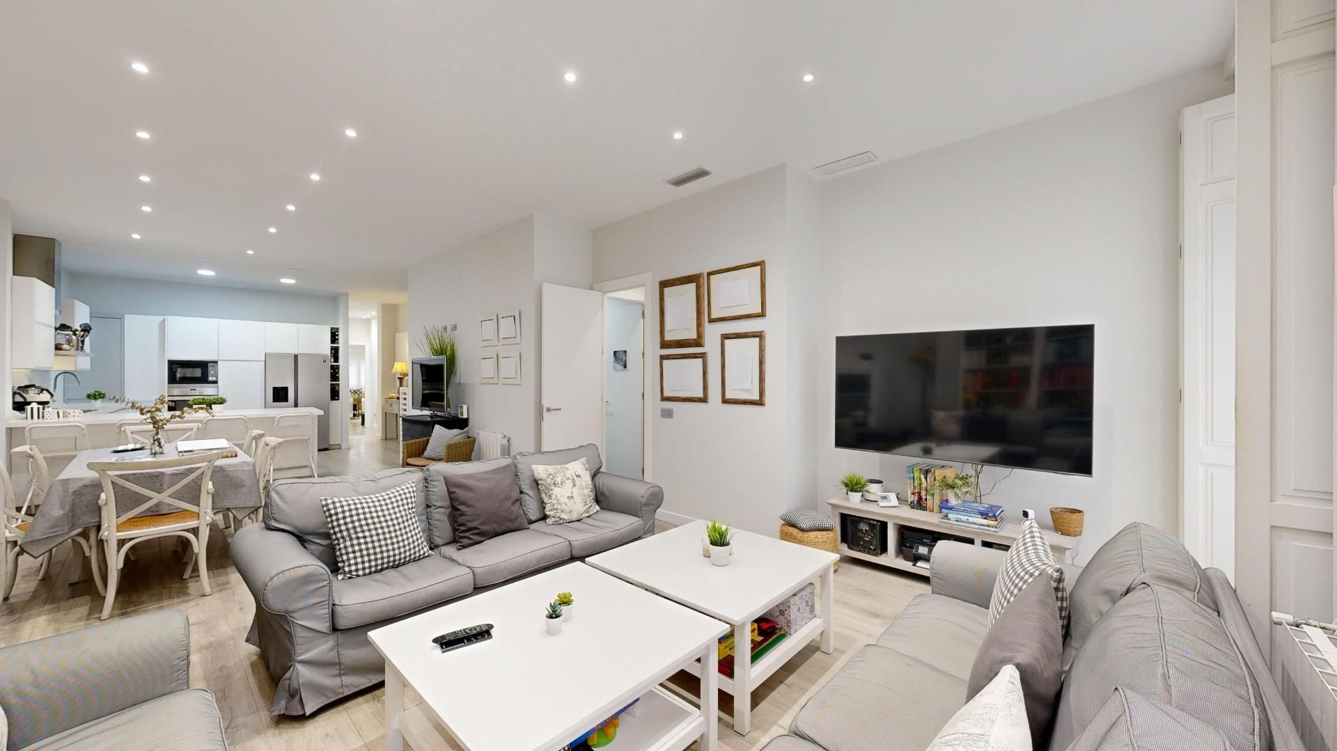 Living room of Flat for sale in Cartagena  with Air Conditioner, Heating and Balcony