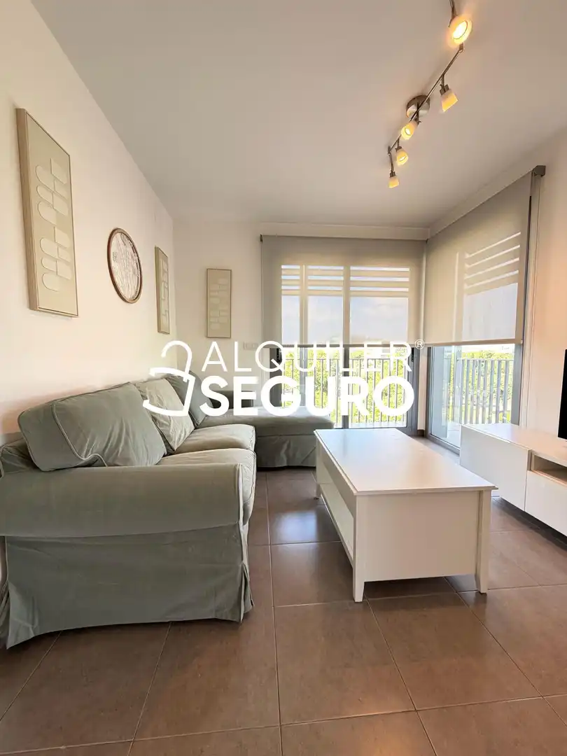 Balcony of Flat for rent in Castellón de la Plana / Castelló de la Plana  with Air Conditioner, Heating and Furnished