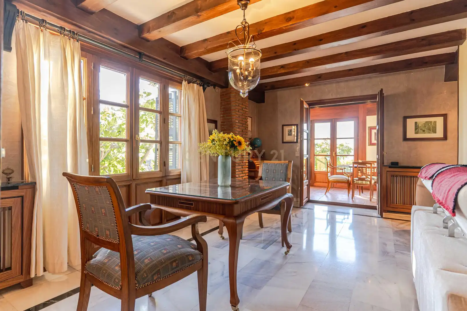 Comedor de Casa o chalet en venta en Nívar con Jardín privado, Trastero y Piscina