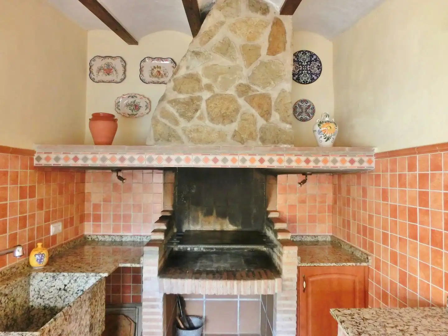 Kitchen of Houses for sale in La Pobla de Vallbona  with Air Conditioner, Heating and Private garden
