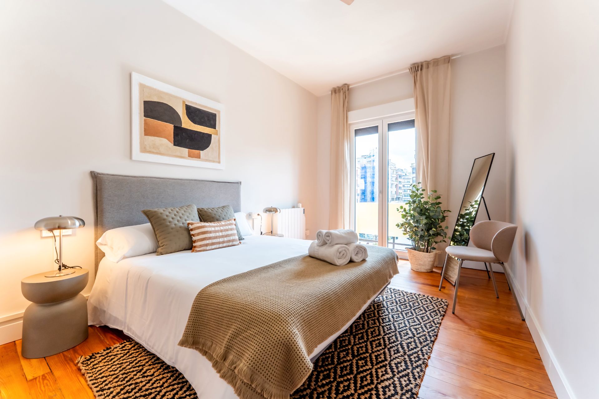 Habitación de Piso de alquiler en Donostia - San Sebastián  con Aire acondicionado, Calefacción y Parquet