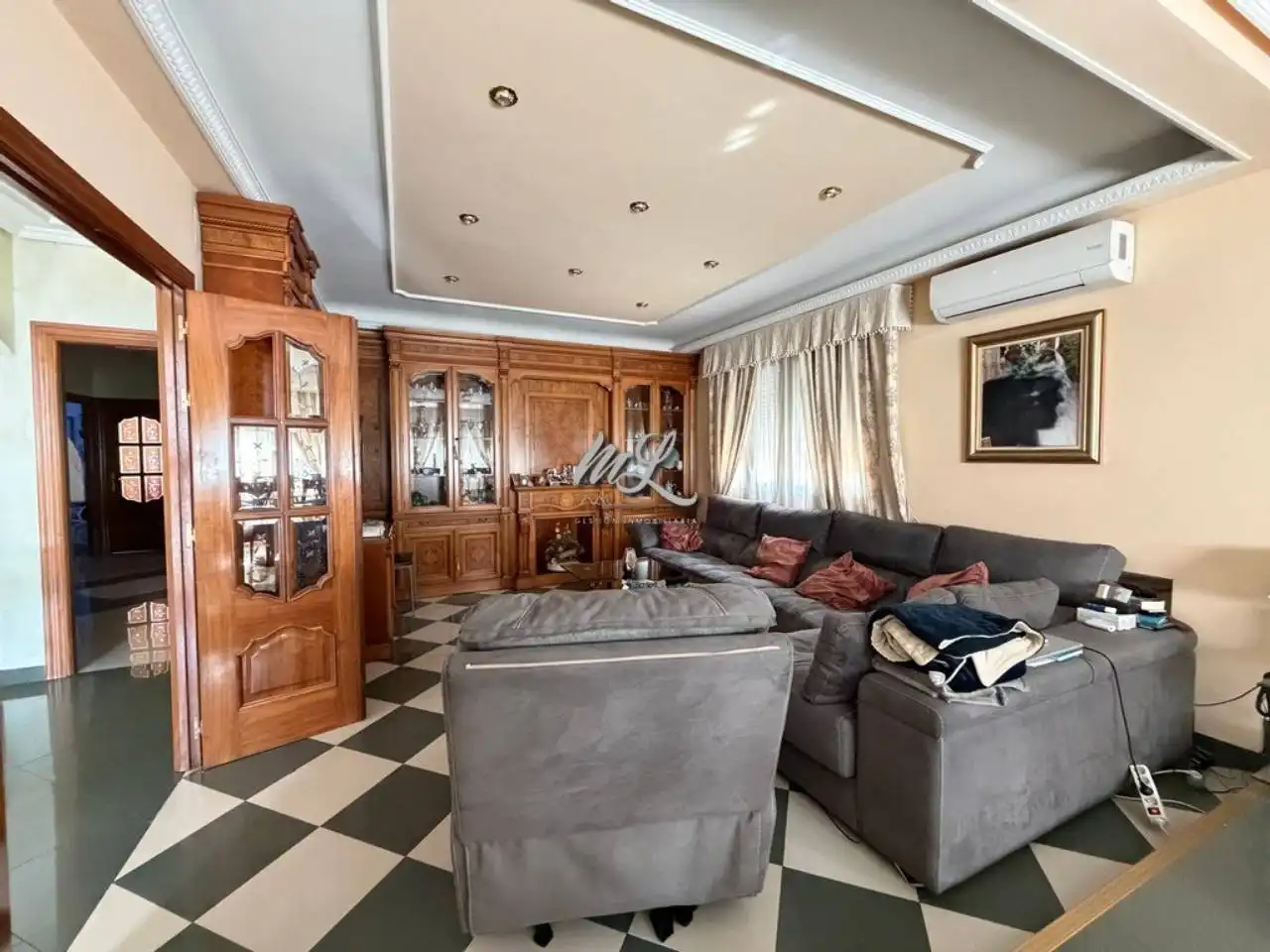 Sala d'estar de Casa o xalet en venda en Nambroca amb Aire condicionat, Calefacció i Terrassa