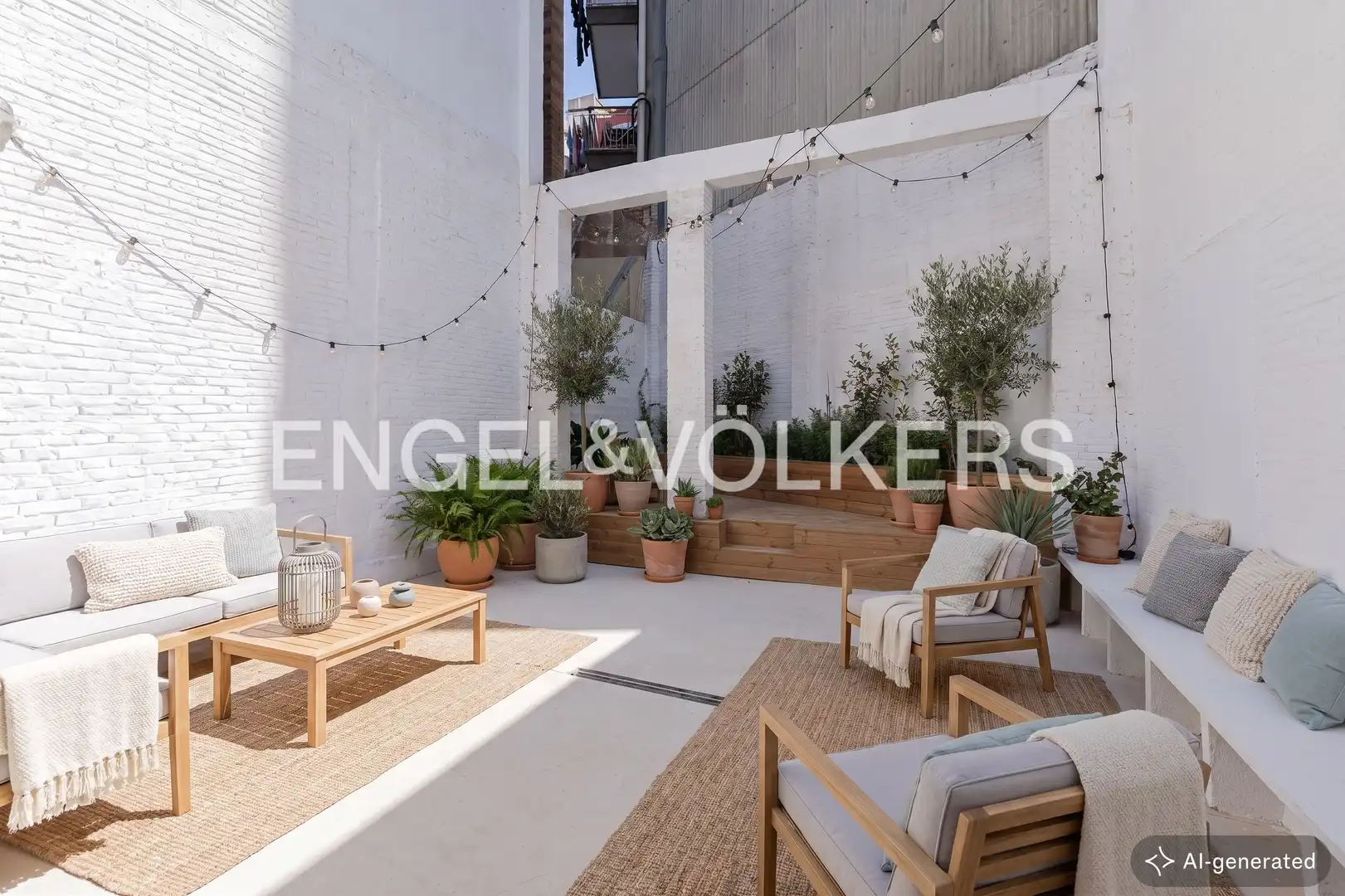 Terraza de Casa o chalet en venta en Barcelona con Aire acondicionado, Calefacción y Jardín privado