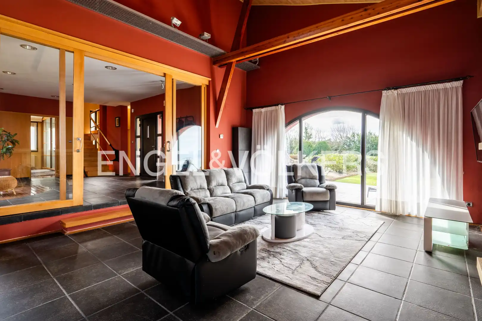Sala de estar de Casa o chalet en venta en Donostia - San Sebastián  con Aire acondicionado, Calefacción y Jardín privado