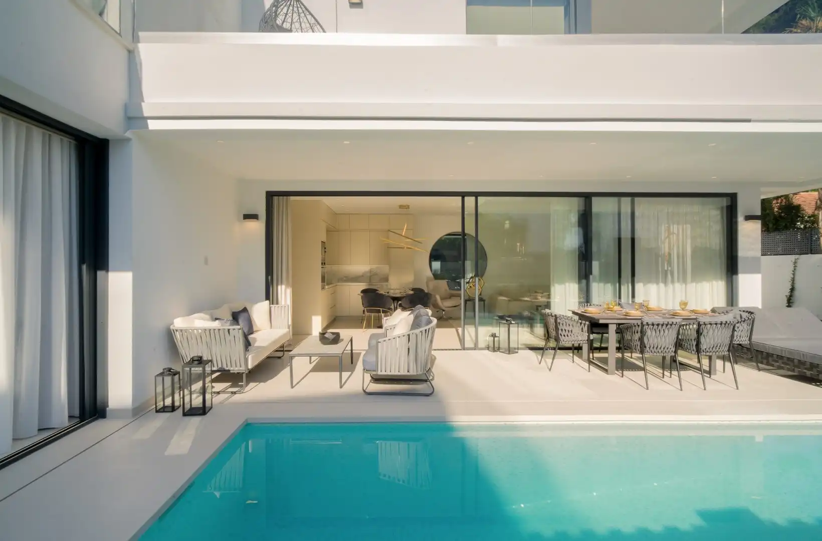 Terraza de Casa o chalet en venta en Marbella con Aire acondicionado, Calefacción y Jardín privado