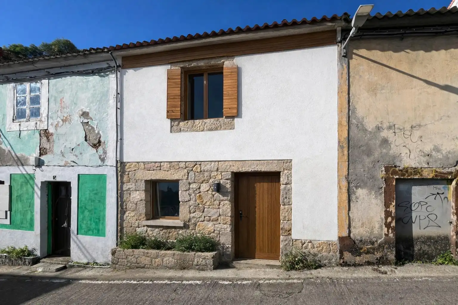 Vista exterior de Casa o chalet en venta en A Coruña Capital 