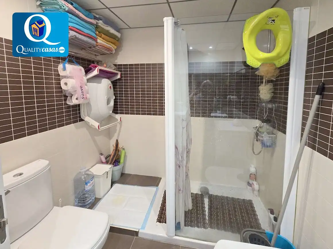 Bathroom of Apartments for sale in El Campello  with Air Conditioner, Heating and Terrace