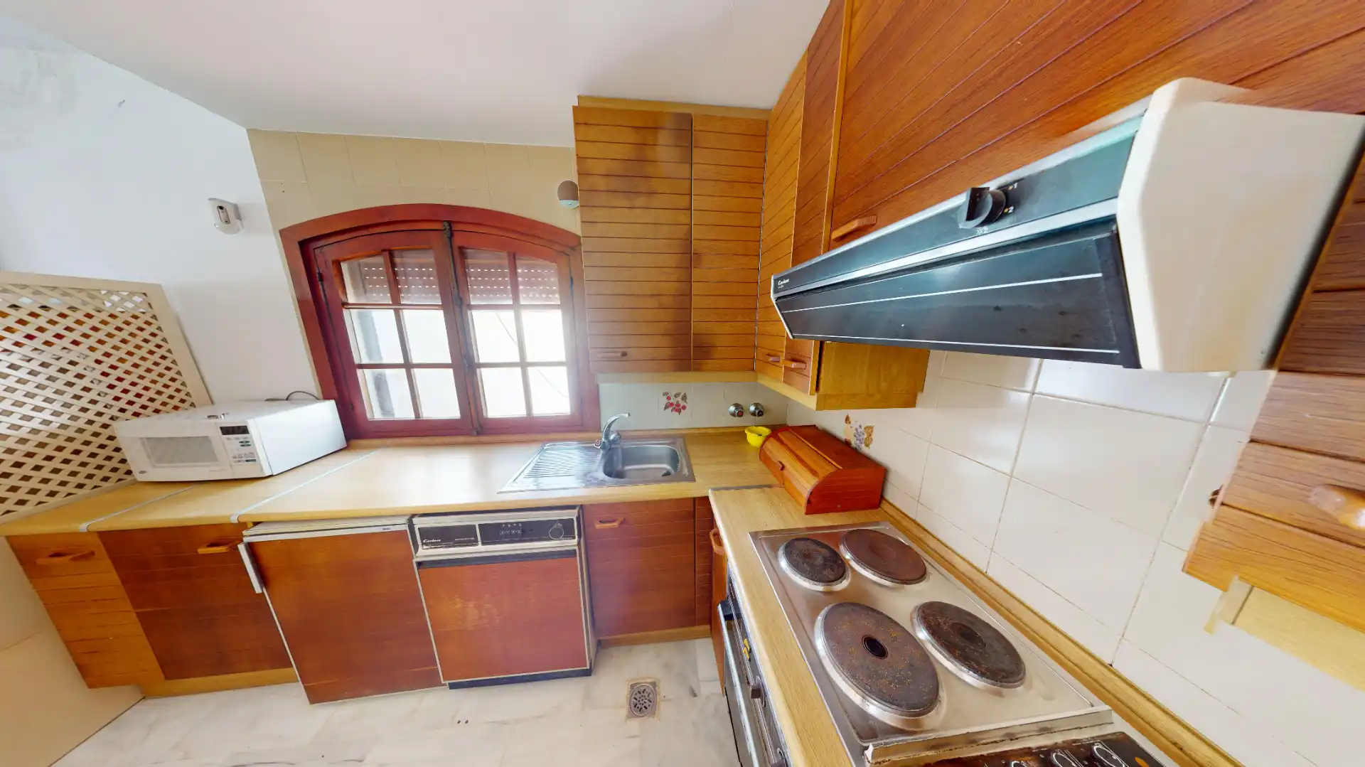 Kitchen of Flat for sale in Manilva  with Terrace, Furnished and Washing machine