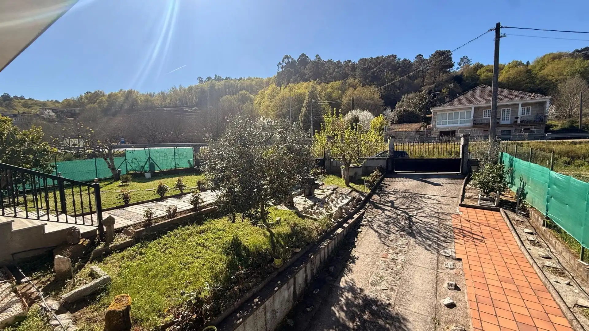 Jardín de Casa o chalet en venta en Leiro con Calefacción, Jardín privado y Terraza