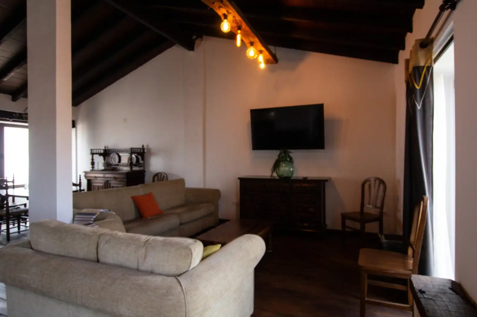 Sala d'estar de Finca rústica en venda en Xaló amb Terrassa, Traster i Balcó
