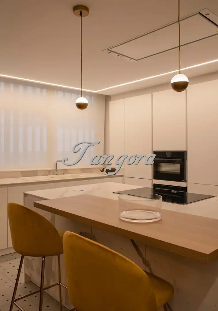 Kitchen of Attic for sale in Getxo   with Air Conditioner, Heating and Parquet flooring