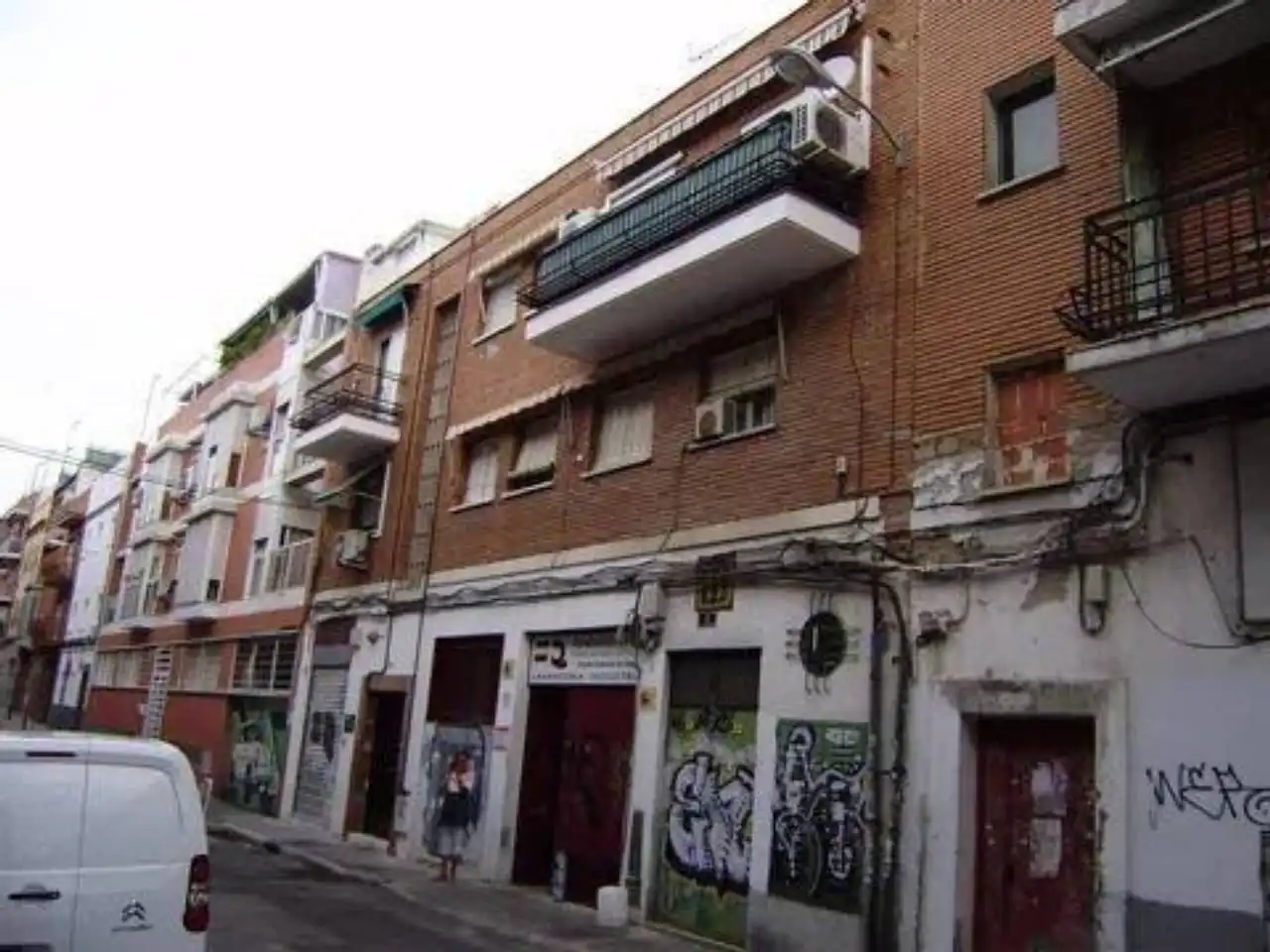 Vista exterior de Piso en venta en Madrid