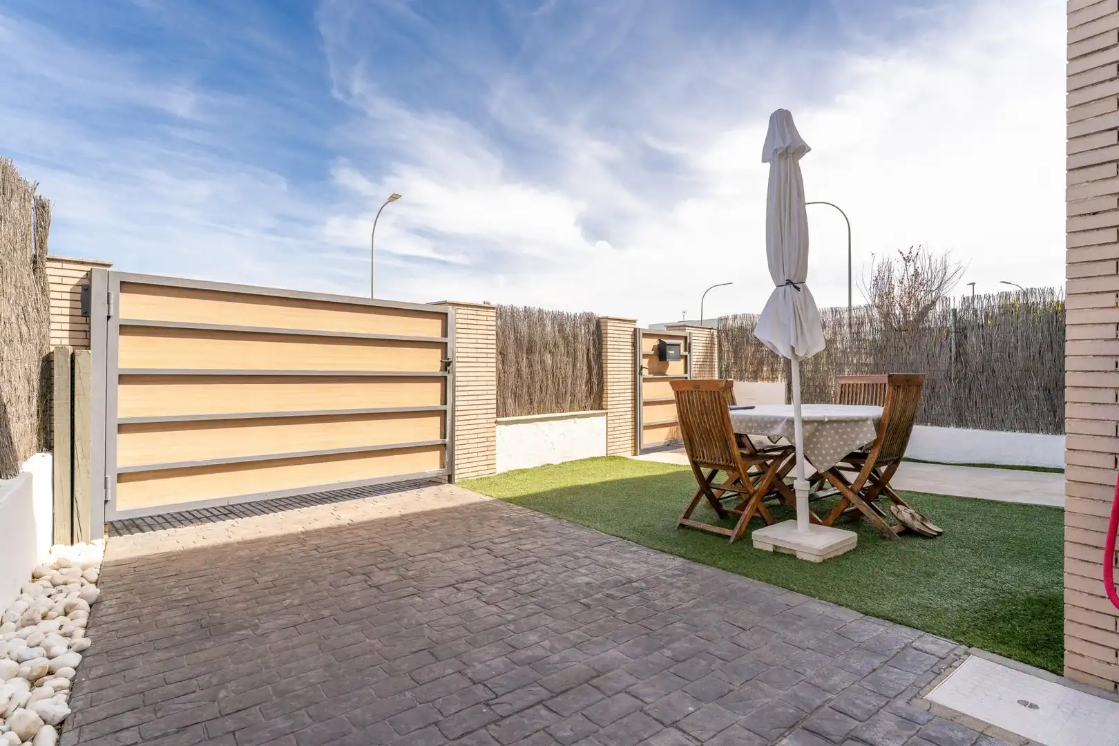 Terrassa de Casa adosada en venda en Cambrils amb Calefacció, Jardí privat i Terrassa