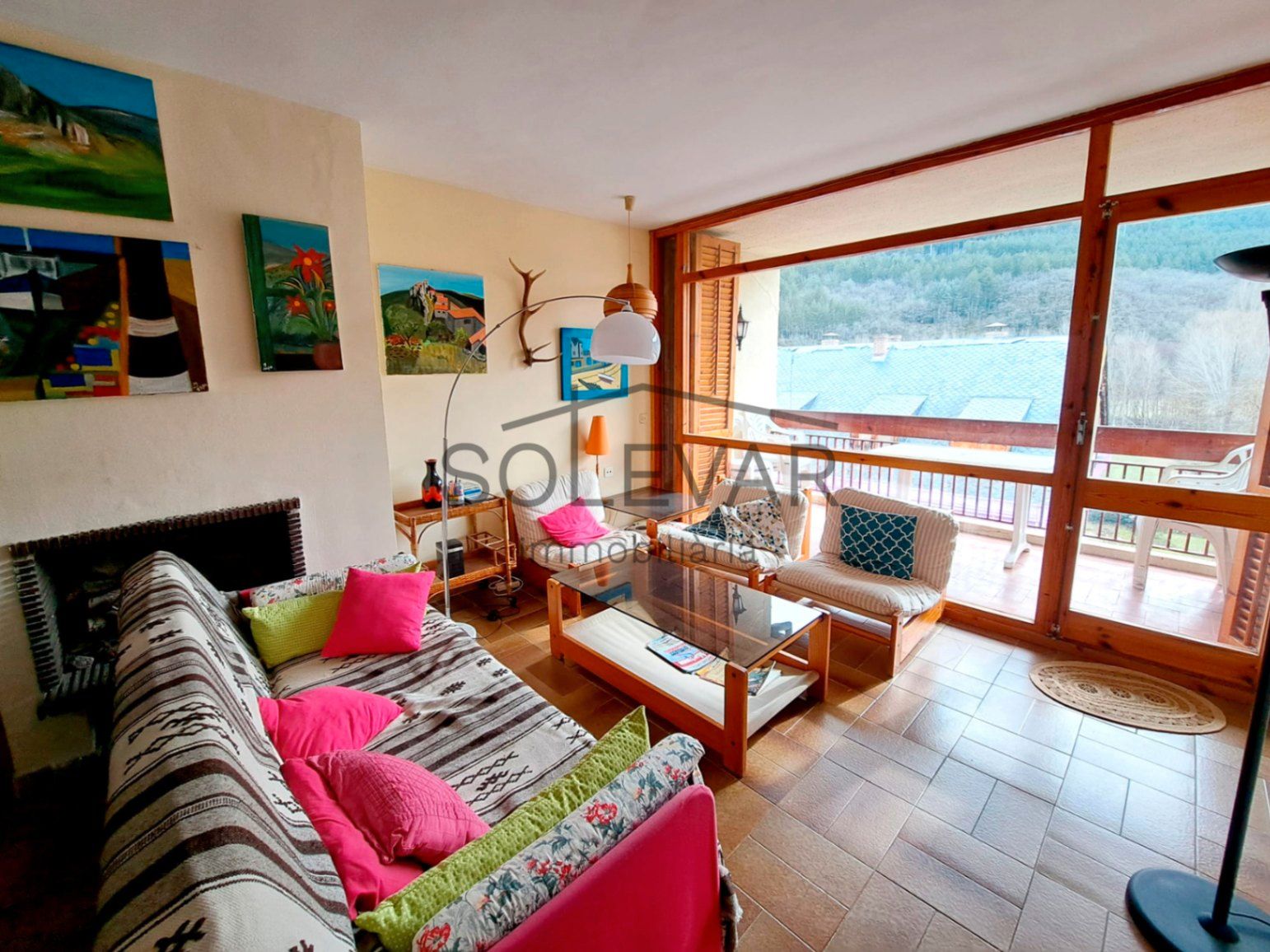 Living room of Flat for sale in Senterada  with Balcony