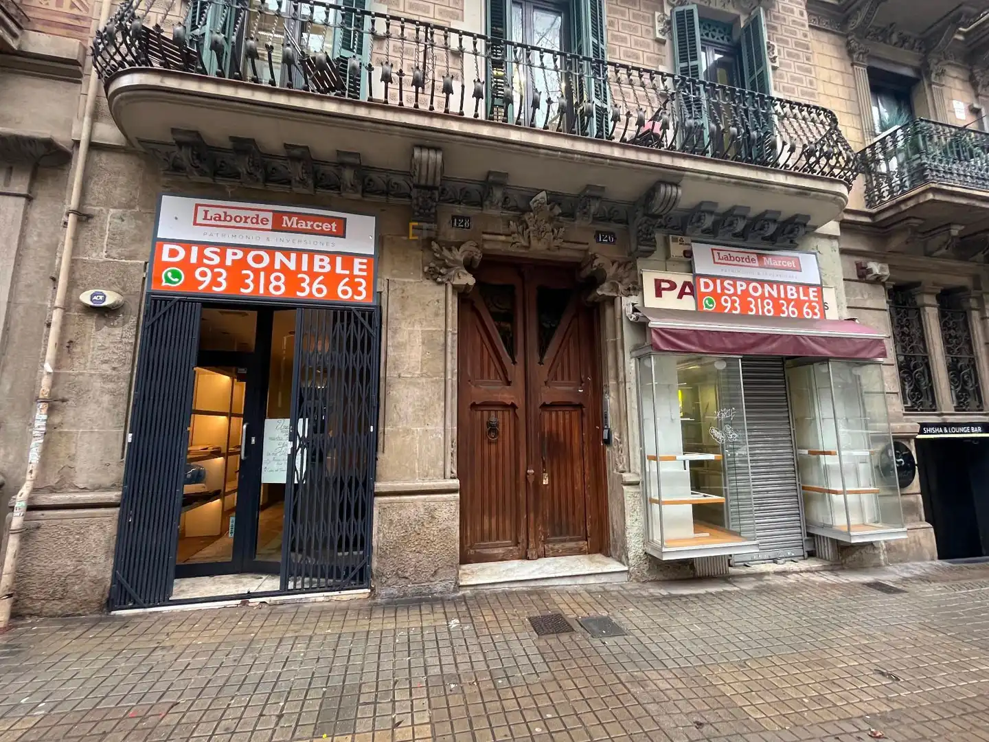 Local comercial en alquiler en c/Aribau