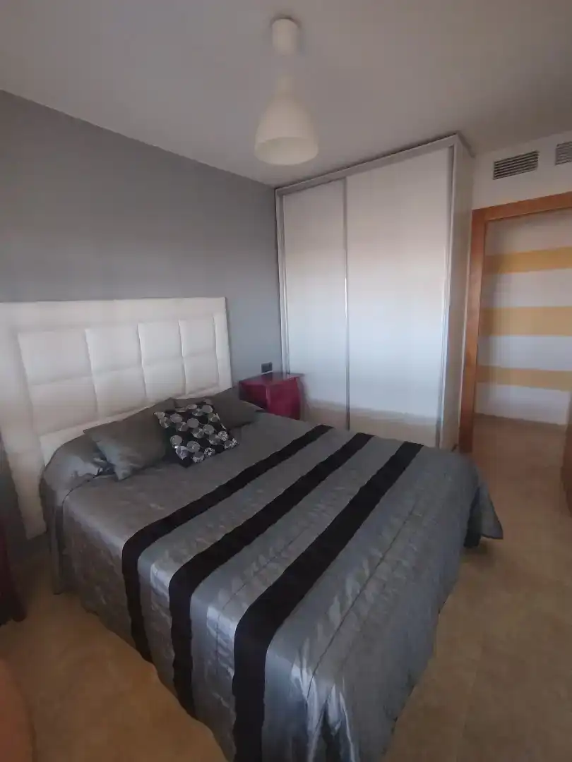 Bedroom of Flat for sale in Vícar  with Air Conditioner, Furnished and Oven