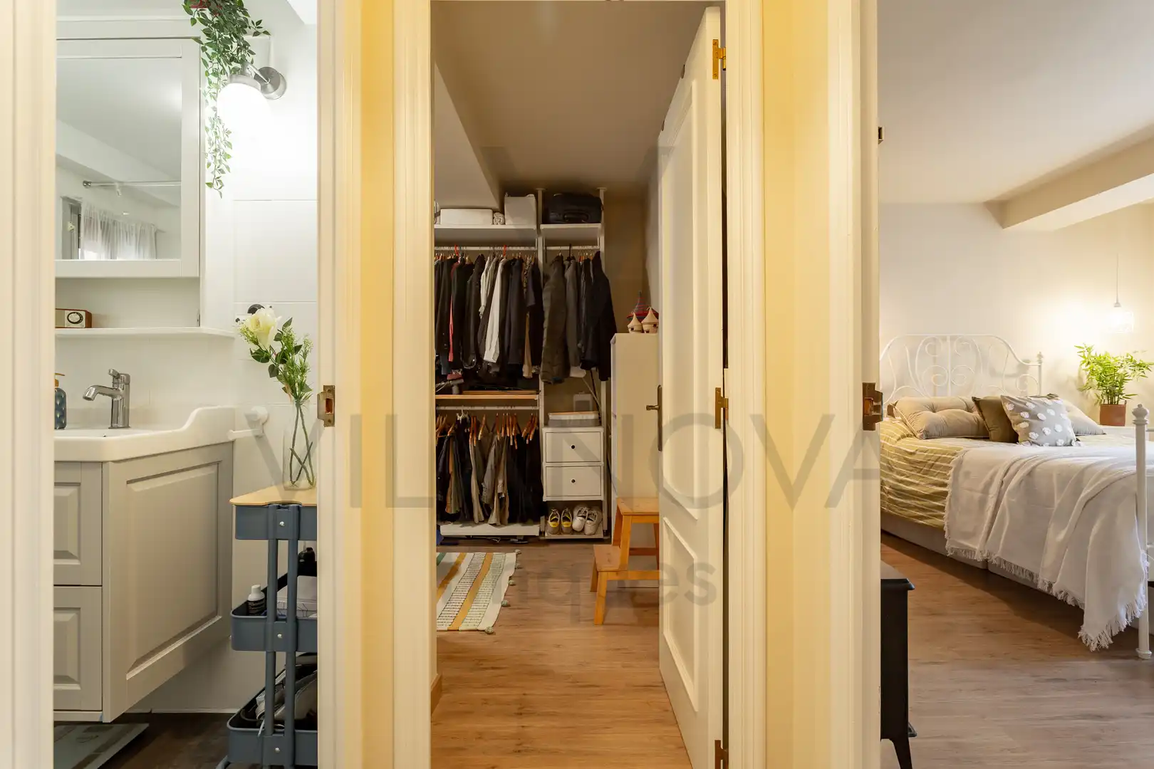 Schlafzimmer von Wohnung zum Verkauf in Reus mit Klimaanlage, Heizung und Terrasse