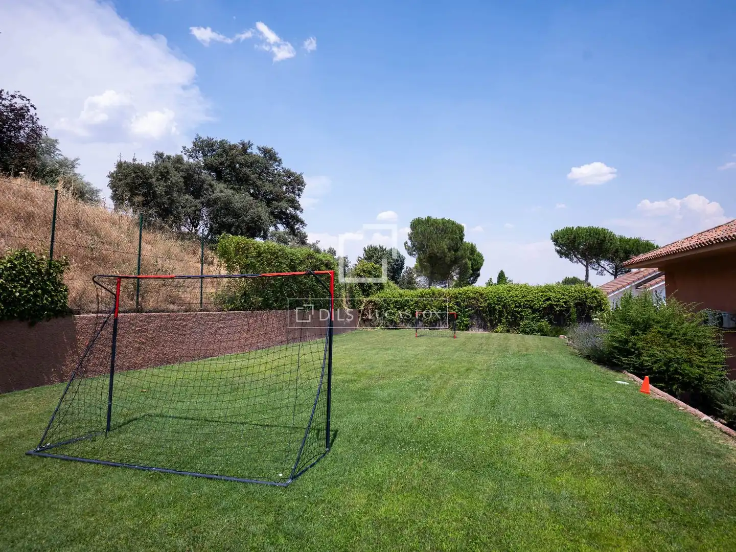 Garden of Houses for rent in Madrid  with Air Conditioner, Heating and Private garden