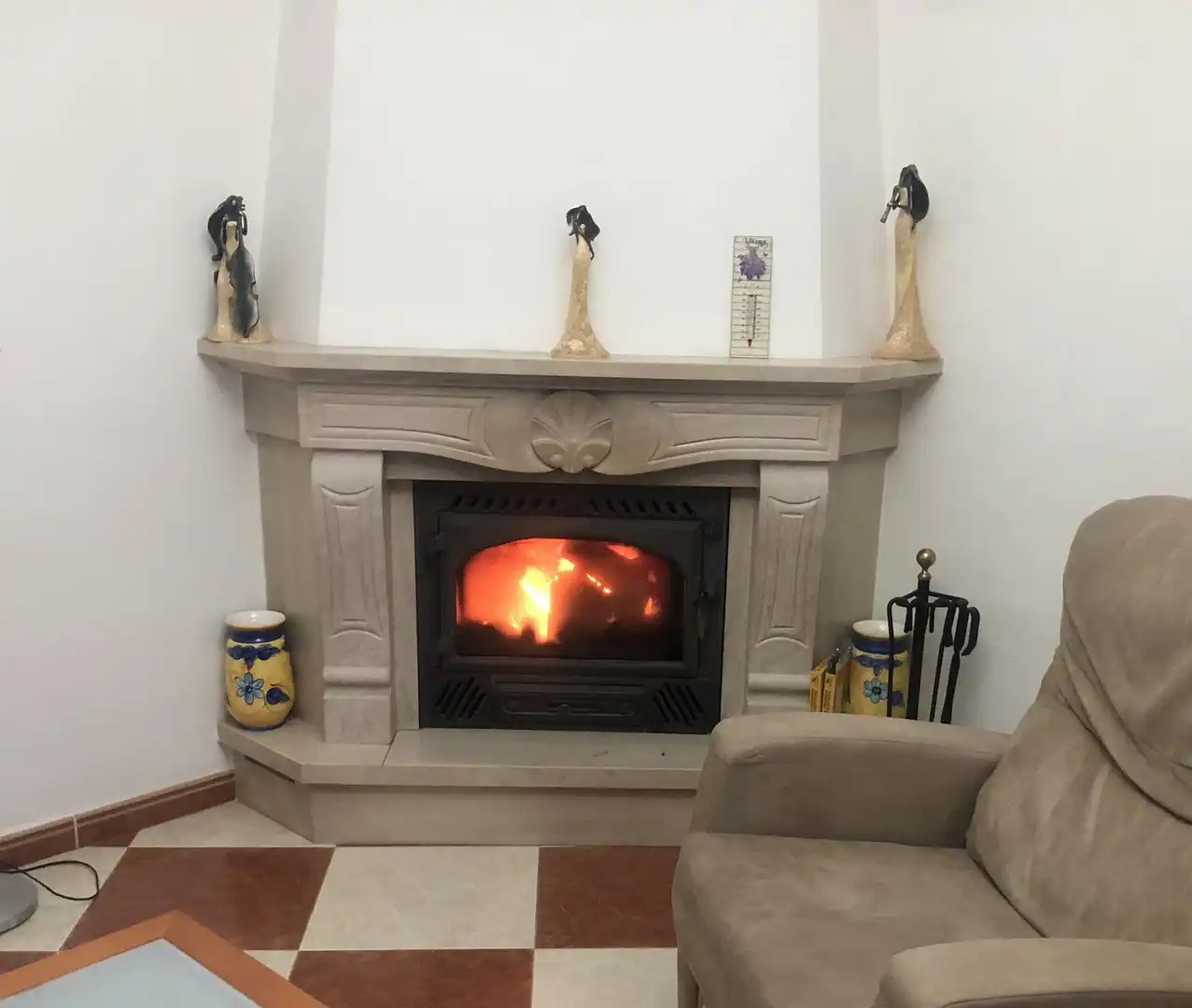 Living room of Single-family semi-detached for sale in Cuevas Bajas  with Storage room