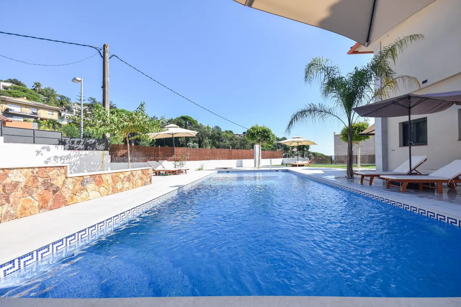 Piscina de Casa o xalet en venda en Lloret de Mar amb Aire condicionat, Calefacció i Jardí privat