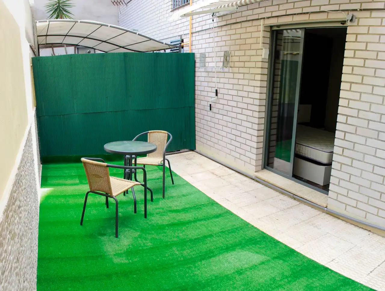 Terrace of Apartments for rent in Zaragoza  with Heating, Terrace and Furnished