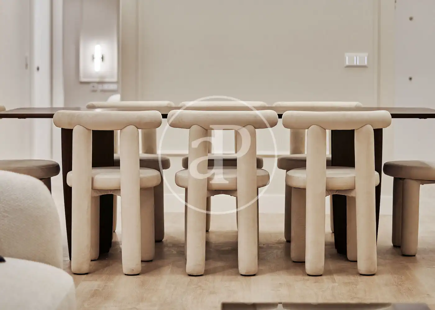 Dining room of Flat for sale in Madrid  with Air Conditioner, Heating and Furnished
