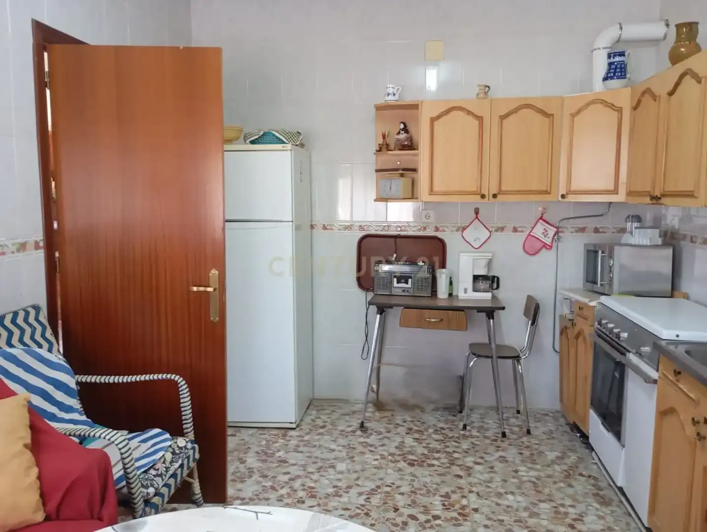 Küche von Haus oder Chalet zur Miete in Cáceres mit Abstellraum