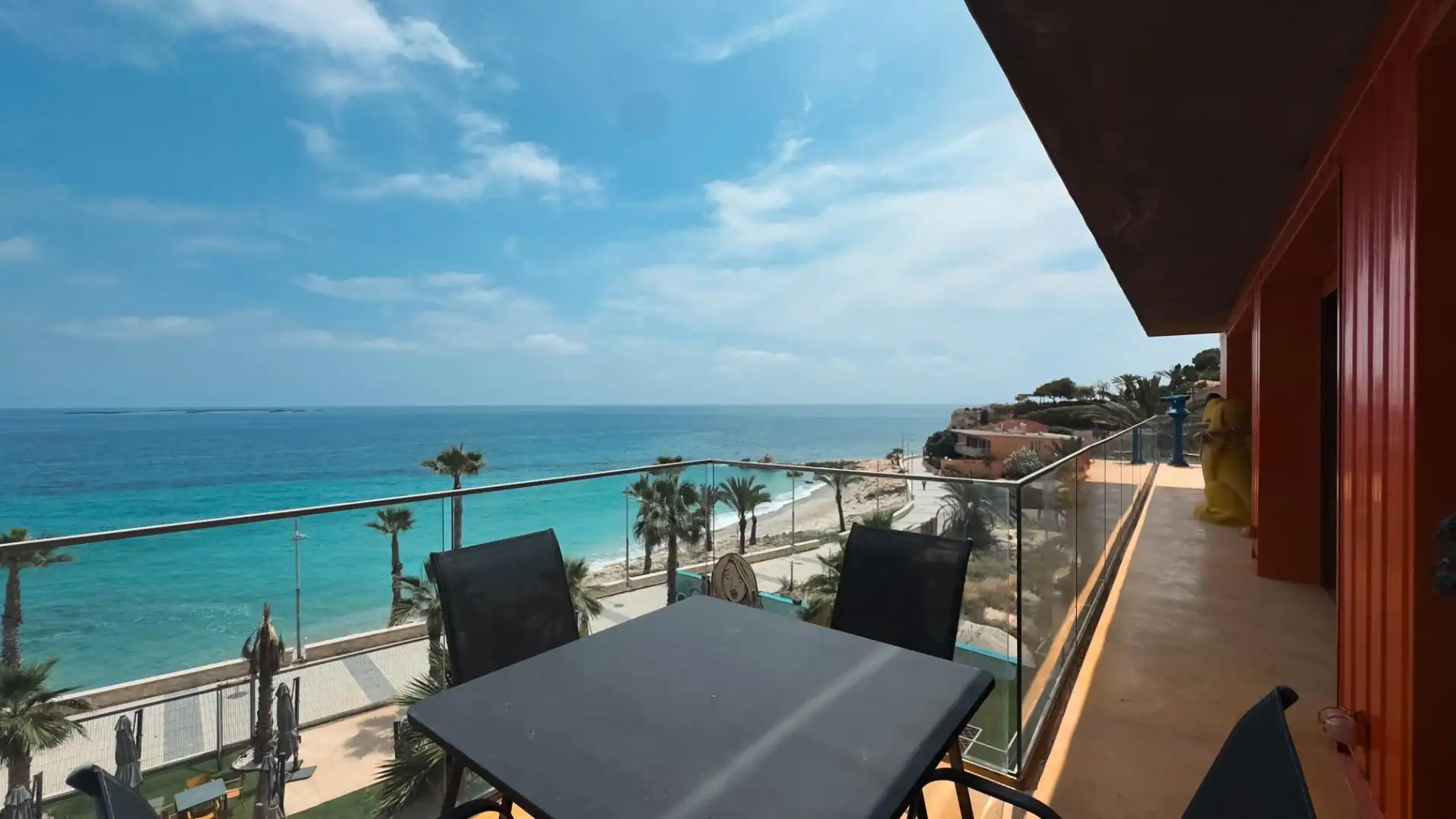 Terraza de Casa o chalet en venta en Villajoyosa / La Vila Joiosa con Aire acondicionado, Jardín privado y Terraza