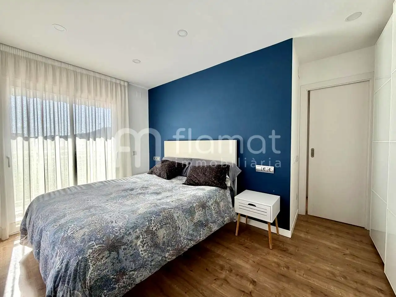 Schlafzimmer von Dachboden zum Verkauf in Malgrat de Mar mit Klimaanlage und Terrasse