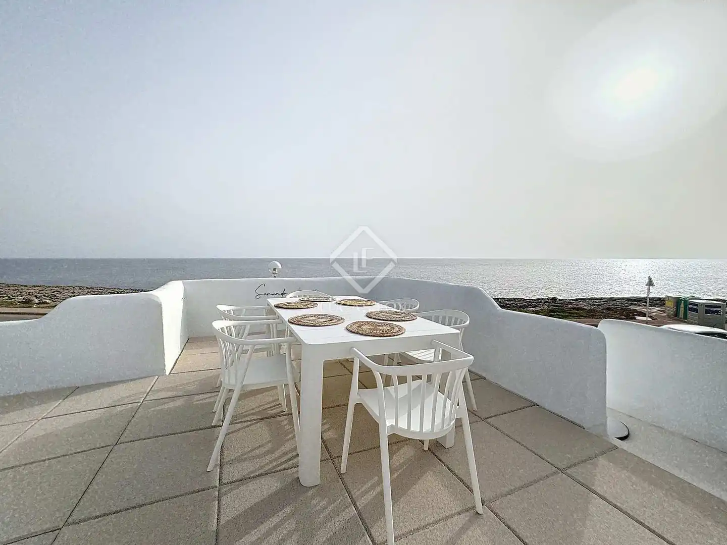 Terrasse von Haus oder Chalet zur Miete in Ciutadella de Menorca mit Klimaanlage, Privatgarten und Terrasse