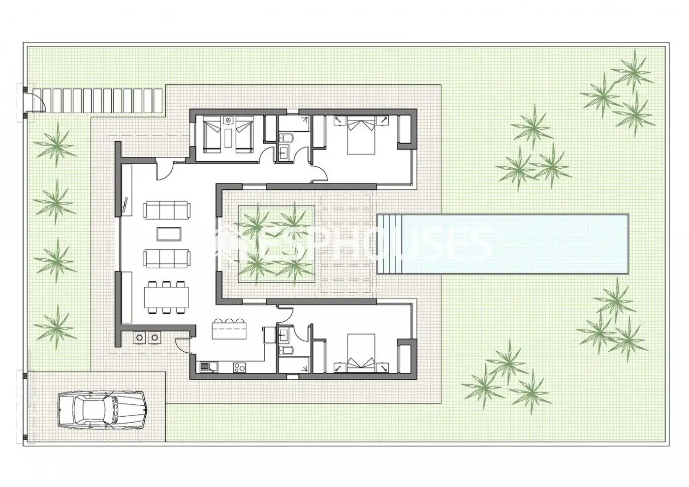 Chalet con terraza en venta en Benijófar, imagen 5