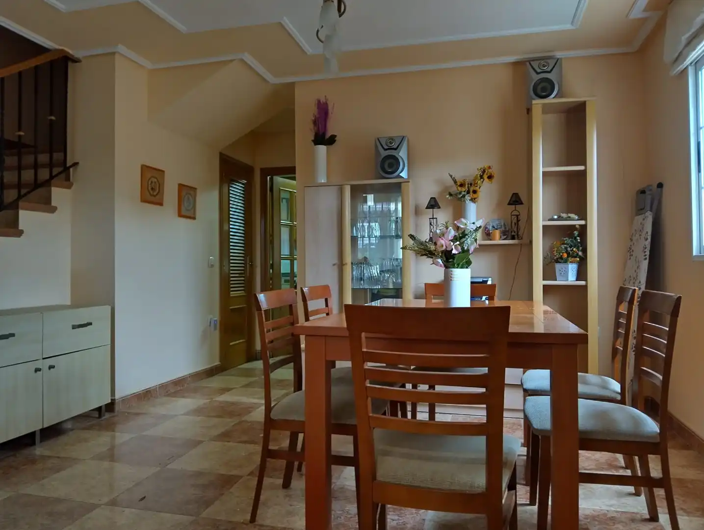 Dining room of Detached homes for rent in Canet d'En Berenguer  with Air Conditioner, Heating and Private garden