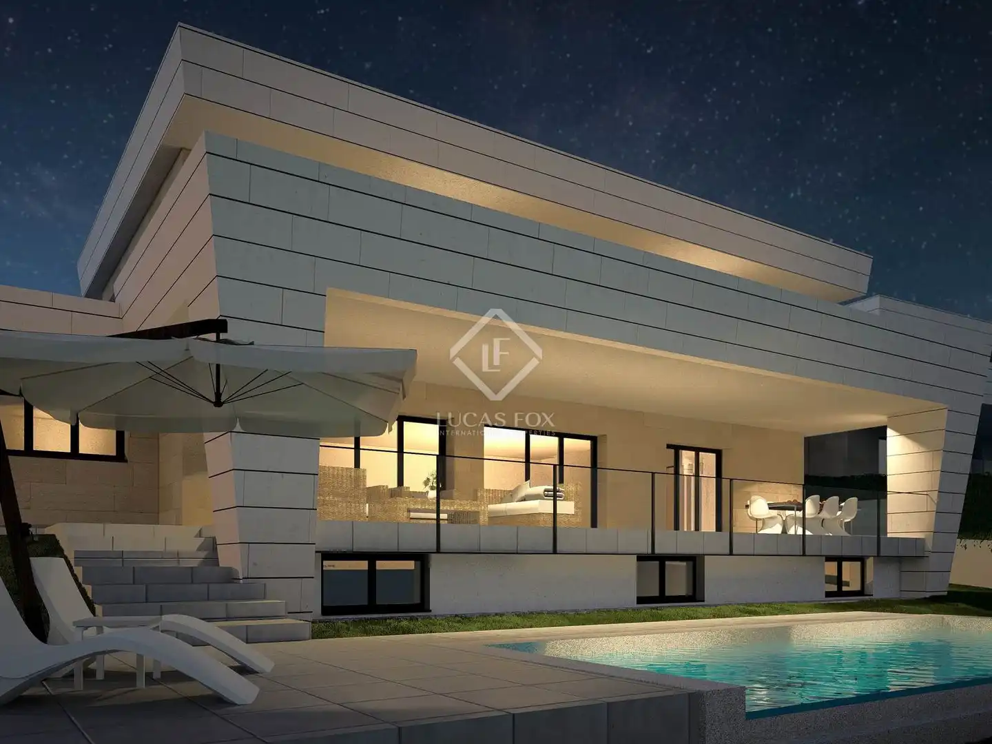 Vista exterior de Casa o chalet en venta en Las Rozas de Madrid con Calefacción, Jardín privado y Terraza