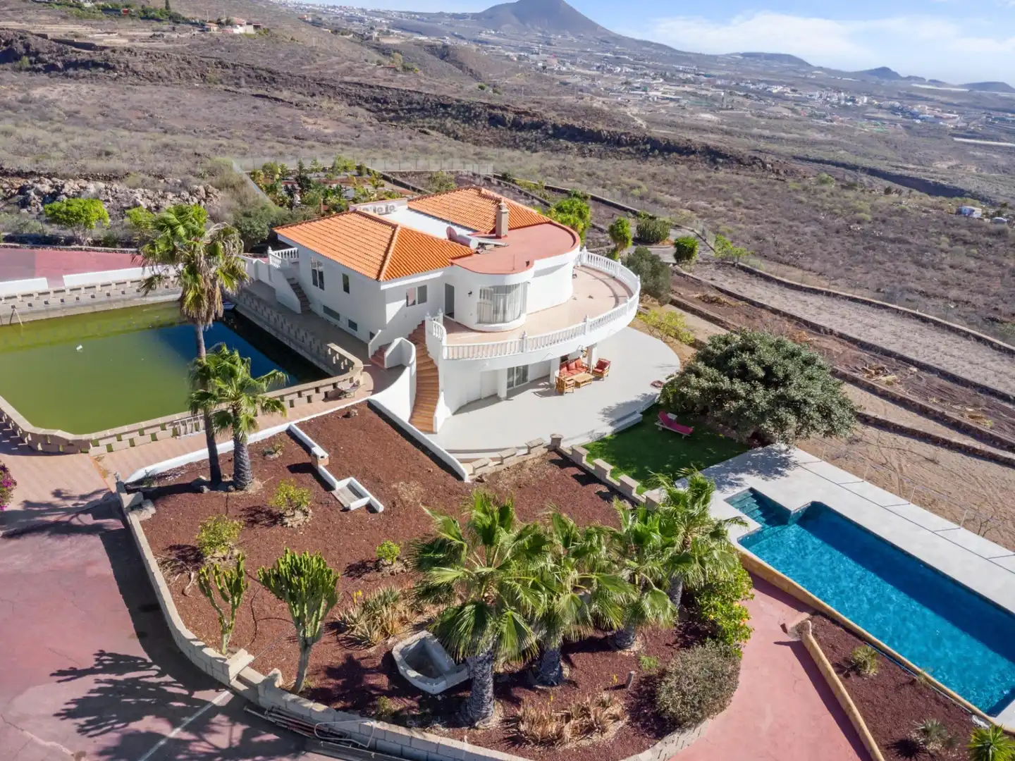 Exterior view of Houses for sale in San Miguel de Abona  with Air Conditioner, Private garden and Terrace