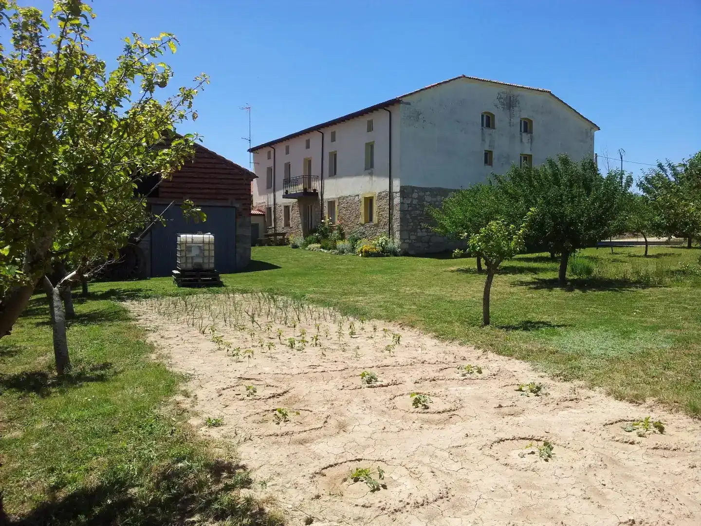 Jardí de Finca rústica en venda en Villadiego amb Jardí privat, Parquet i Balcó