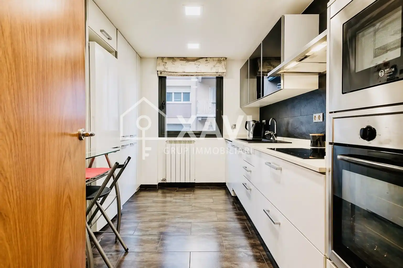 Kitchen of Flat for sale in Igualada  with Air Conditioner, Heating and Private garden