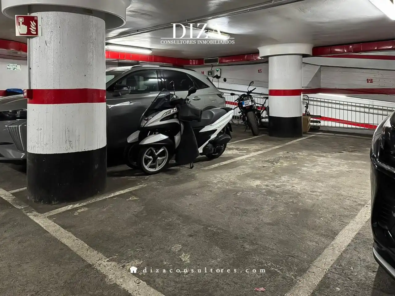 Parking of Flat for sale in Madrid  with Air Conditioner, Heating and Terrace