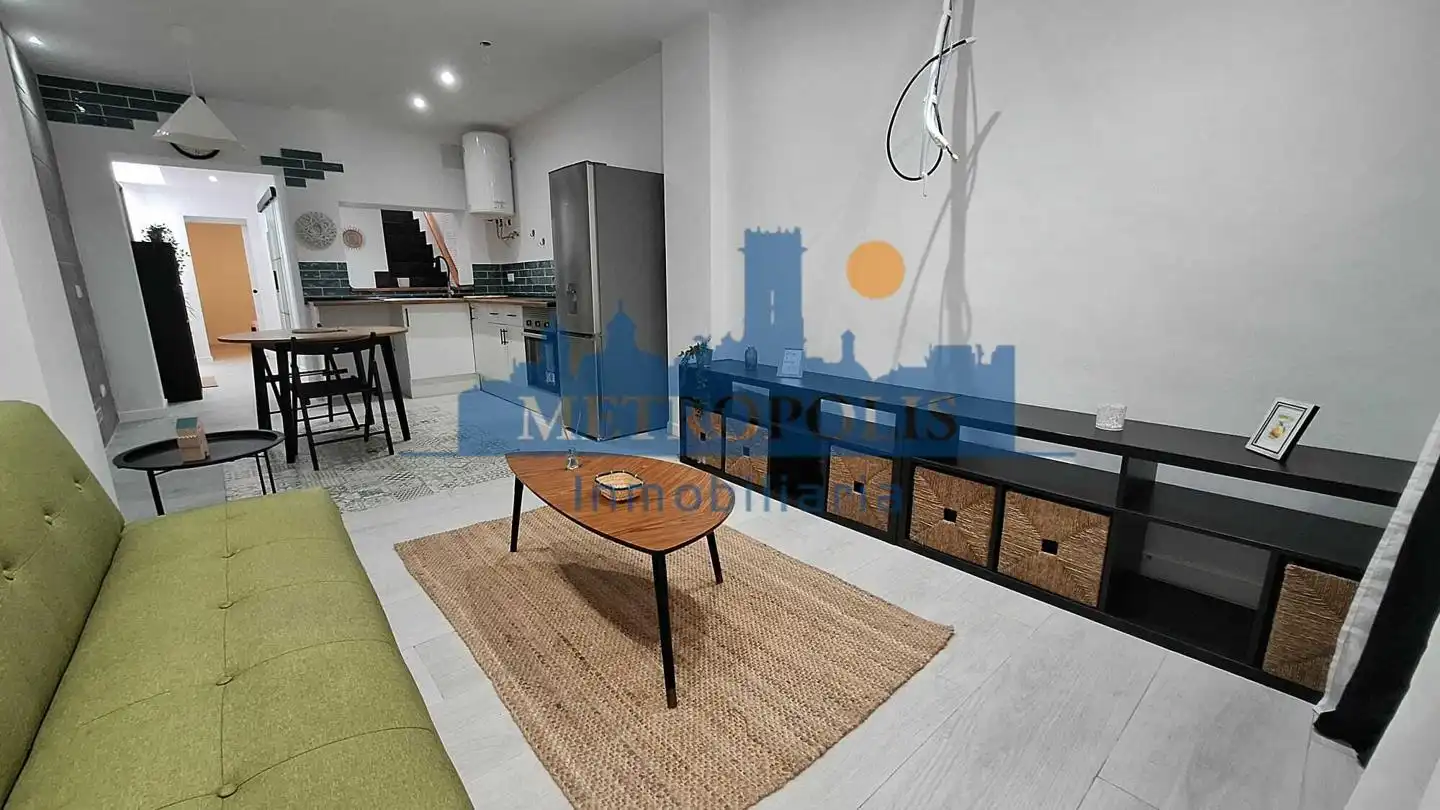 Sala de estar de Casa o chalet en venta en Burriana / Borriana con Aire acondicionado, Jardín privado y Terraza