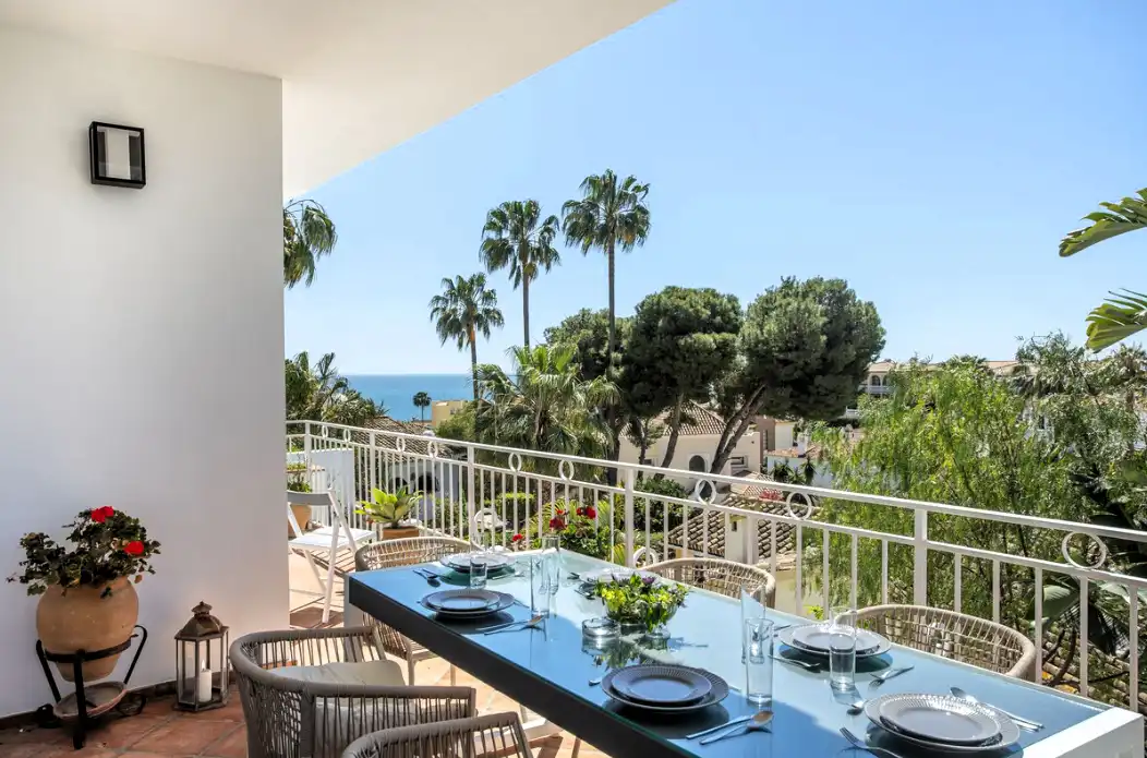 Terrassa de Casa o xalet en venda en Mijas amb Aire condicionat, Jardí privat i Terrassa
