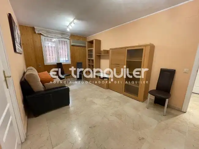 Living room of Flat for rent in Las Rozas de Madrid  with Air Conditioner, Terrace and Furnished