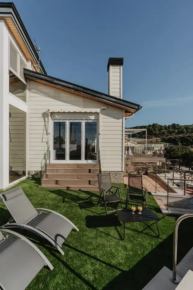 Terrace of Houses for sale in Pineda de Mar  with Air Conditioner, Heating and Private garden