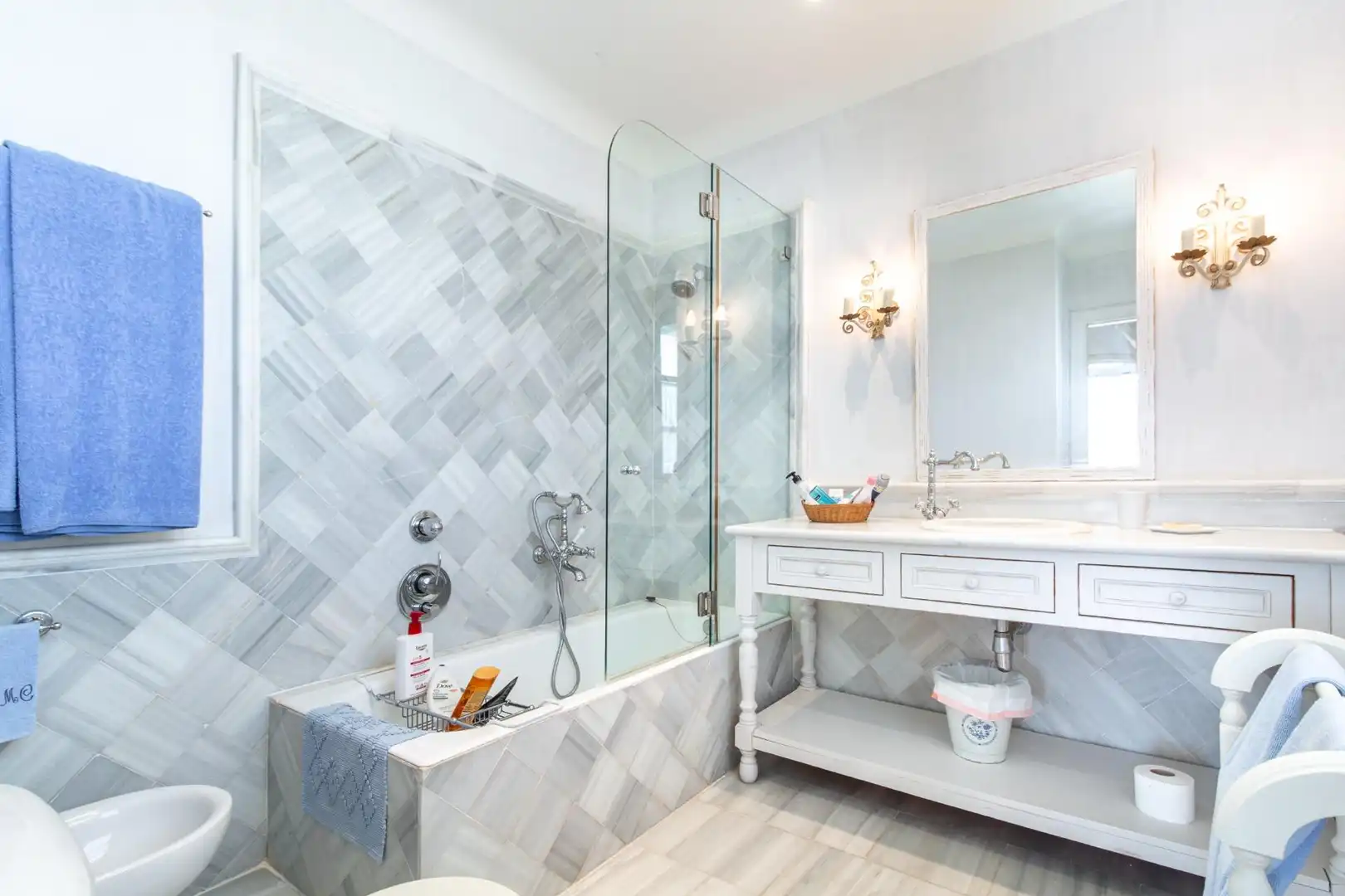 Baño de Casa o chalet en venta en Mojácar con Jardín privado, Terraza y Trastero