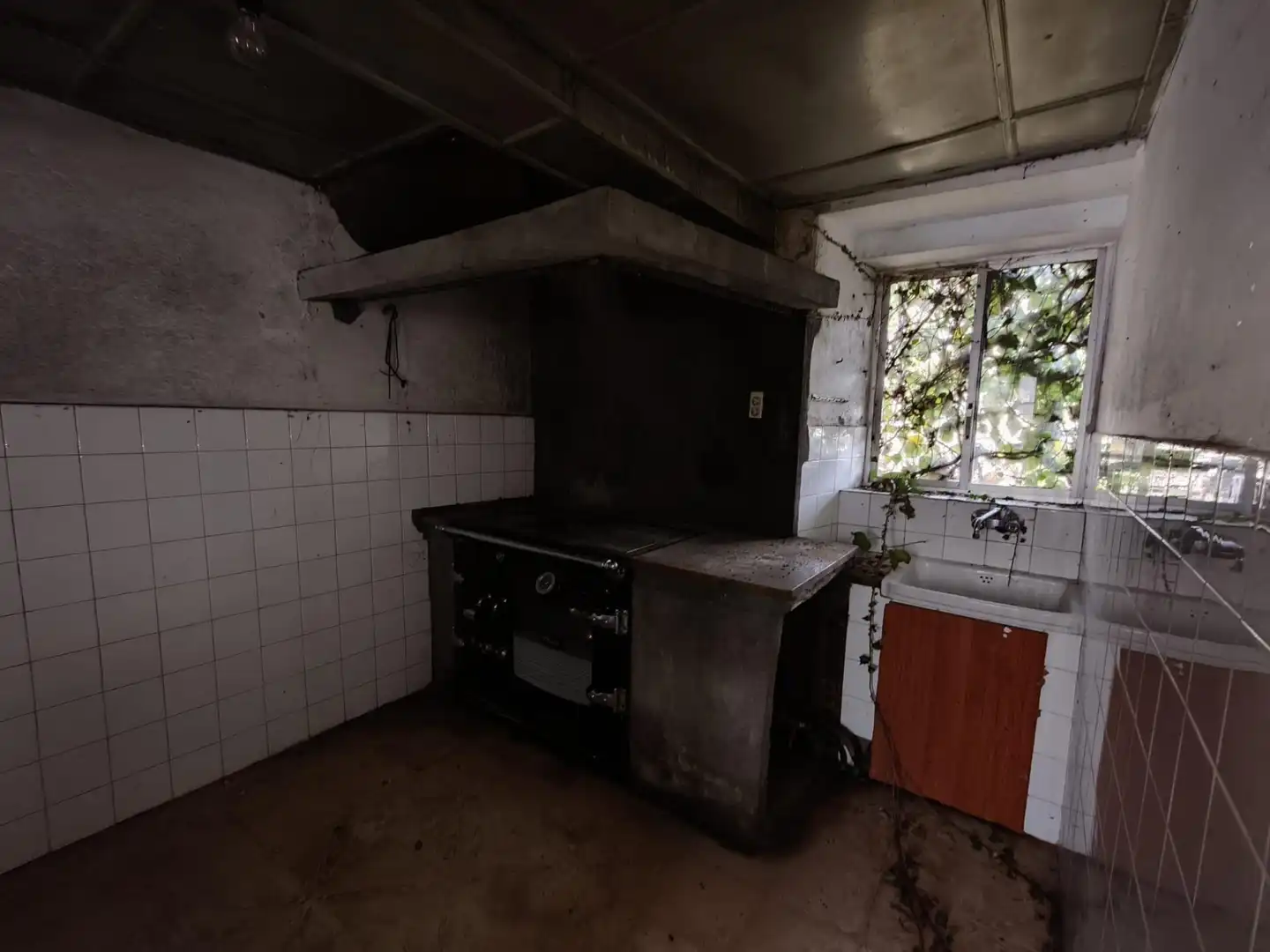 Cuina de Casa o xalet en venda en Forcarei amb Jardí privat