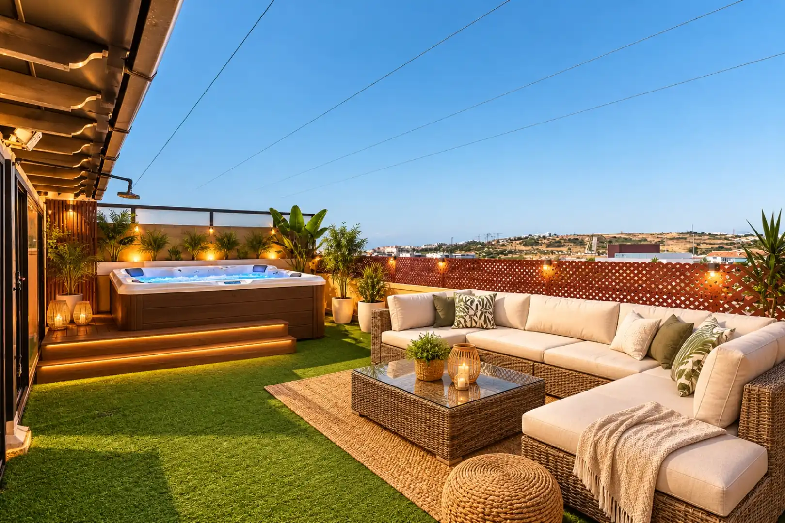 Terraza de Ático en venta en Estepona con Aire acondicionado, Terraza y Balcón