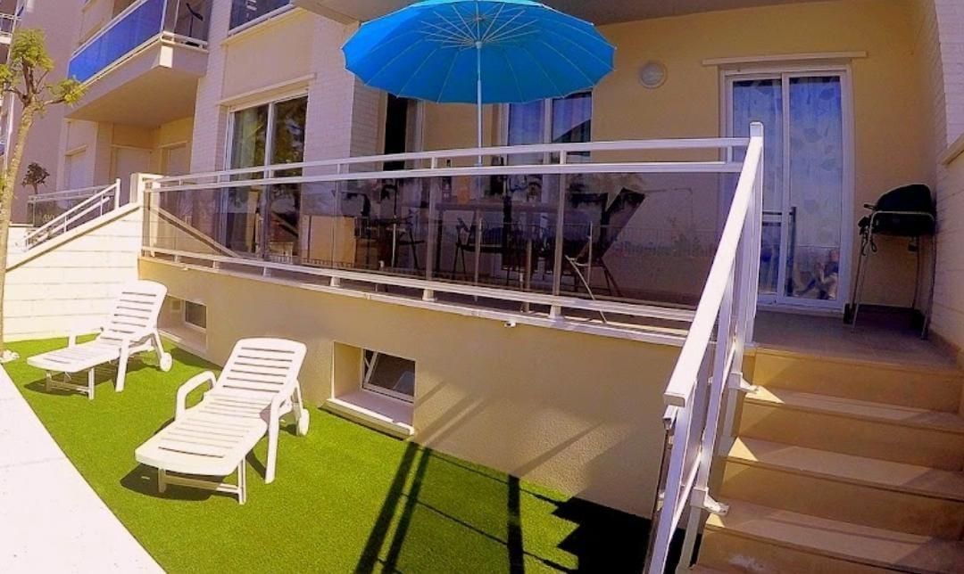 Terrace of Flat for sale in Guardamar del Segura  with Air Conditioner, Private garden and Terrace