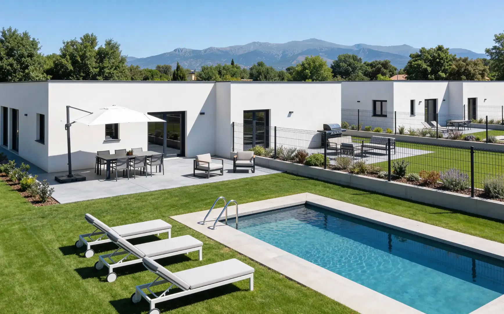Terraza de Casa adosada en venta en El Espinar con Calefacción, Jardín privado y Terraza