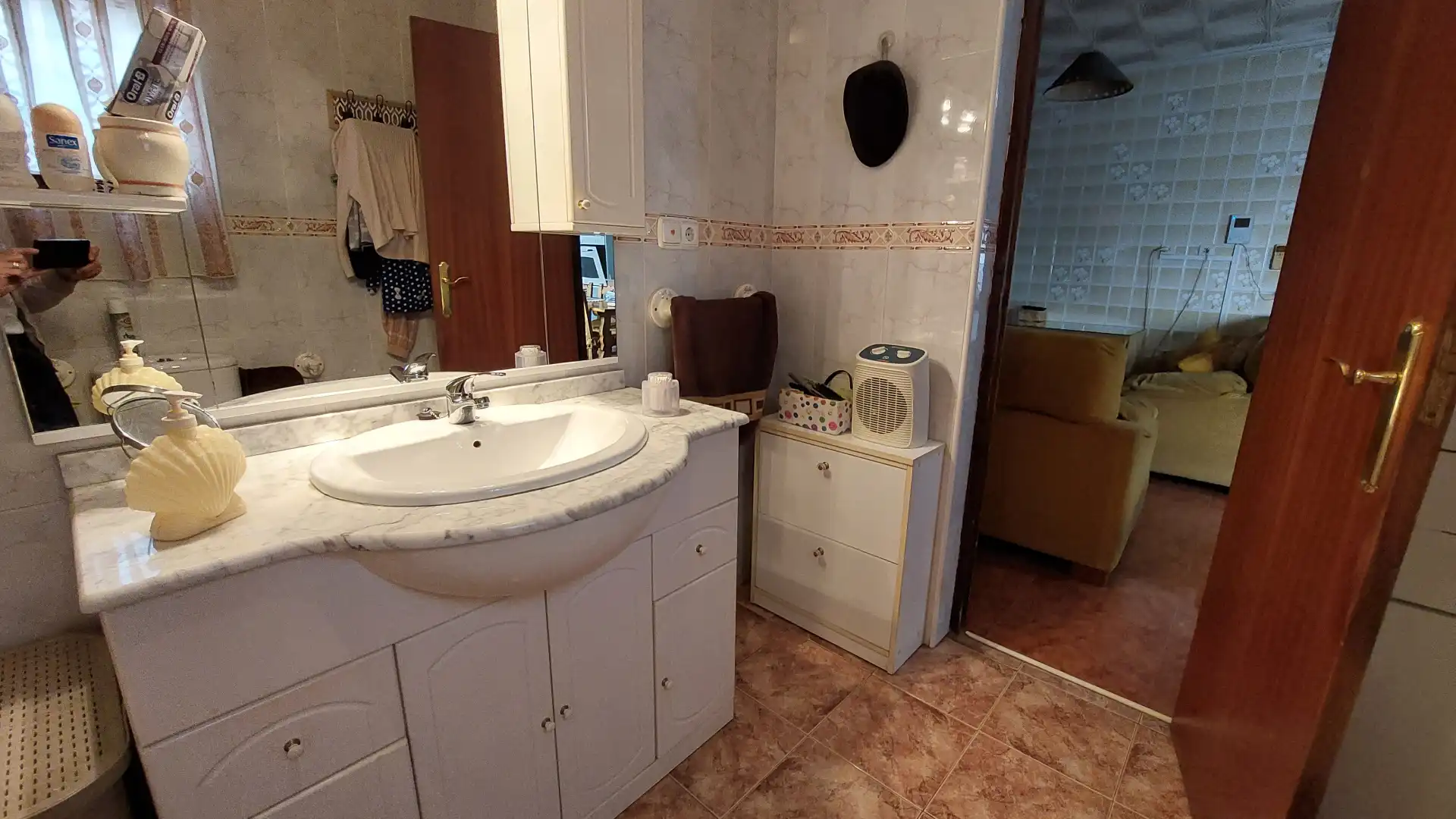 Baño de Casa adosada en venta en Murcia con Terraza, Amueblado y Alarma